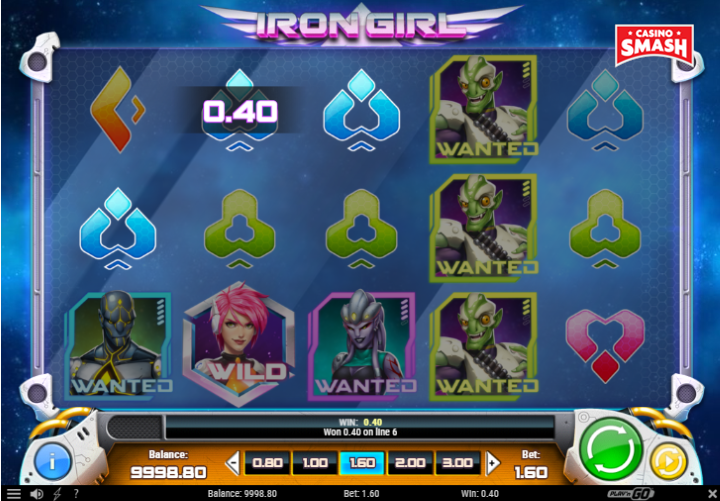 Iron Girl Slot Machine