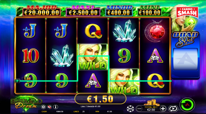 Emerald Smash Slots Machine