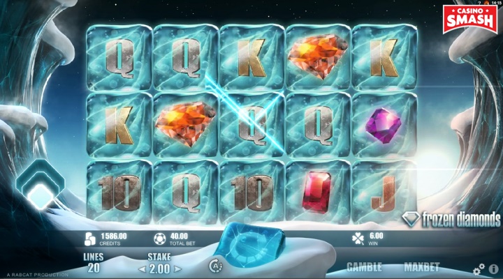 Frozen Diamonds Free Play Slot Slot Machine
