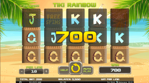 Tiki Rainbow Slot