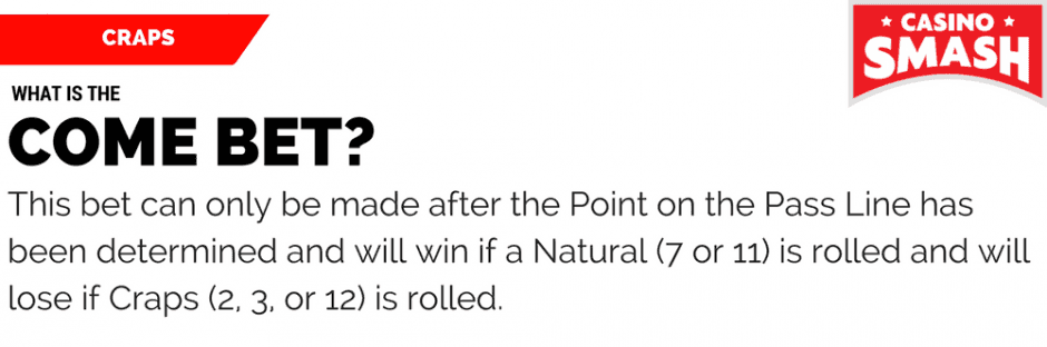 repeating point dont come bet craps 1.4