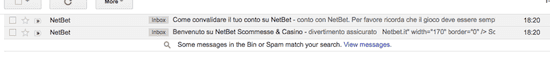 trucco bonus su Netbet Casino