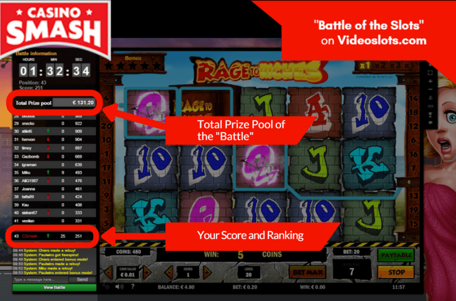Slot Games & Battle of Slots