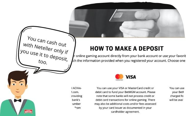 BetMGM Casino Review Payment Methods