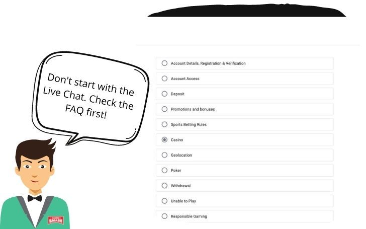BetMGM Casino Live Chat Support