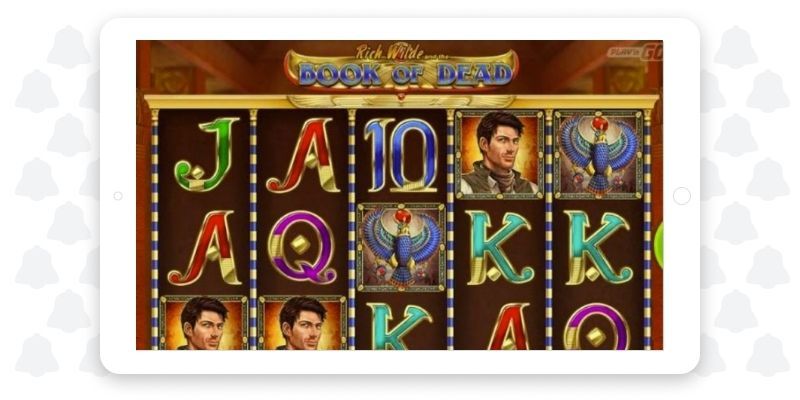 Every player begins with 20 free spins on Book of Dead