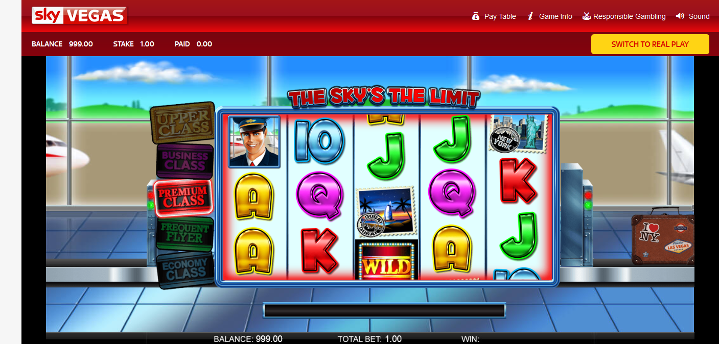 Sky vegas slots