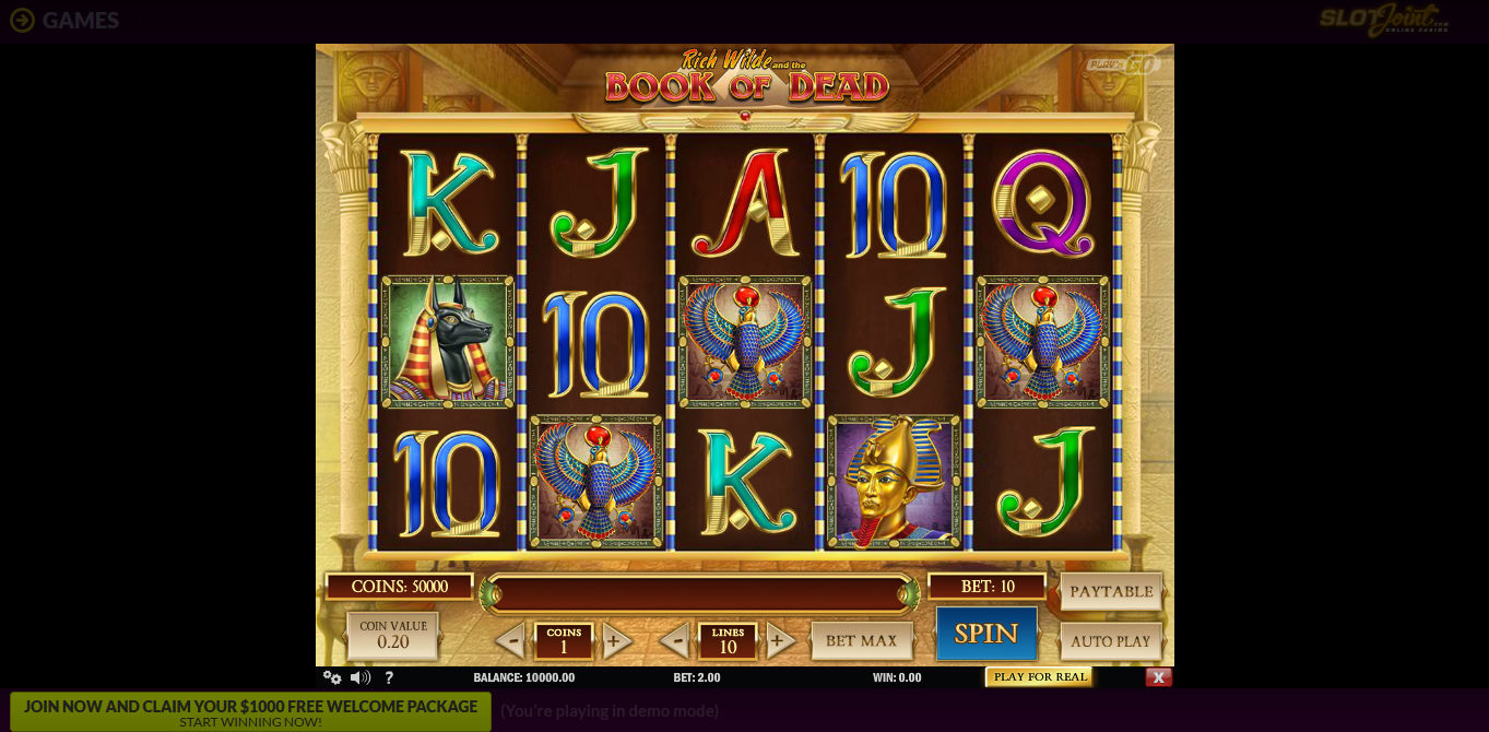 SlotJoint Casino Review: Collect up to $1K in Bonus Cash!