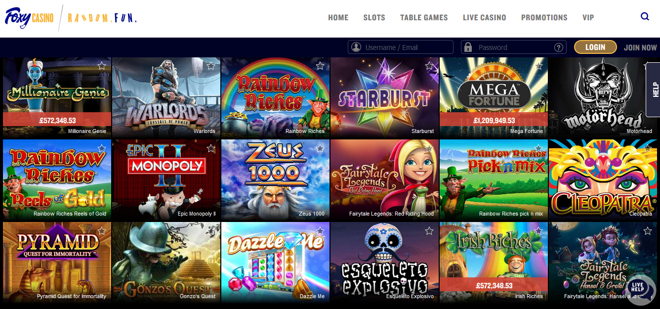 Foxy Casino Review: Play with a £500 FREE Bonus Code