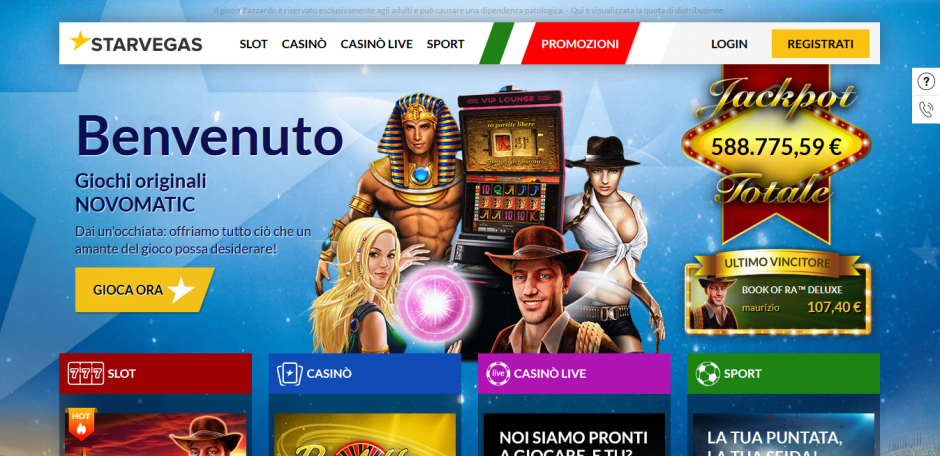 StarVegas Casino Nuovi Giochi
