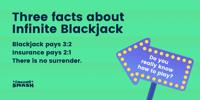 Infinite Blackjack Basic Rules