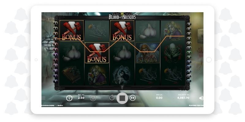 Bloodsuckers slot free bonus games