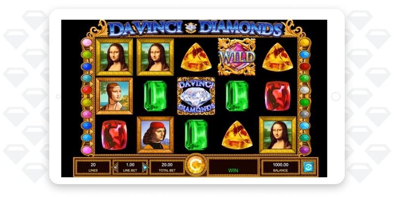 Da Vinci Diamonds Slot