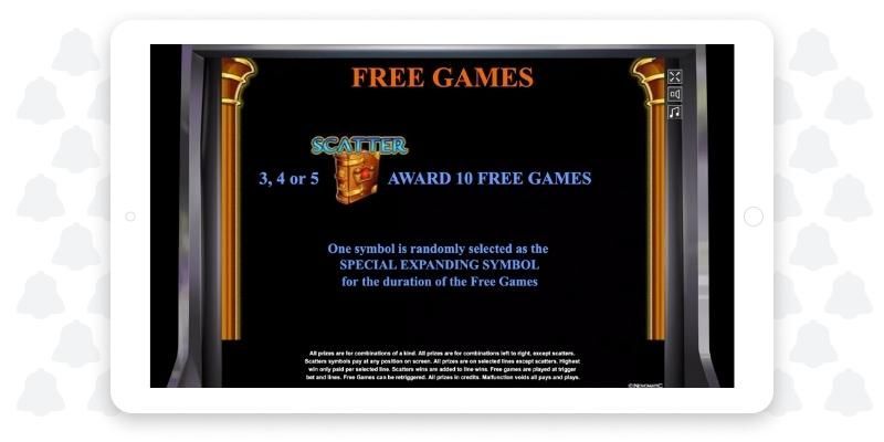 Book of Ra Free Spins Scatter Symbols
