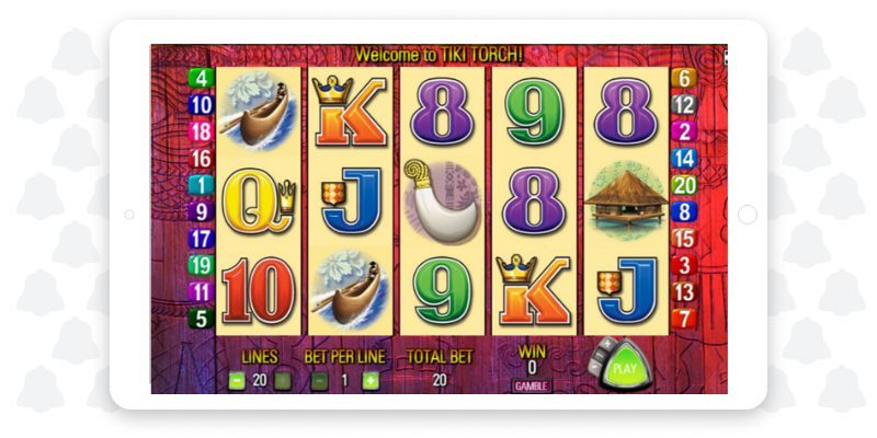 Tiki Torch Slot